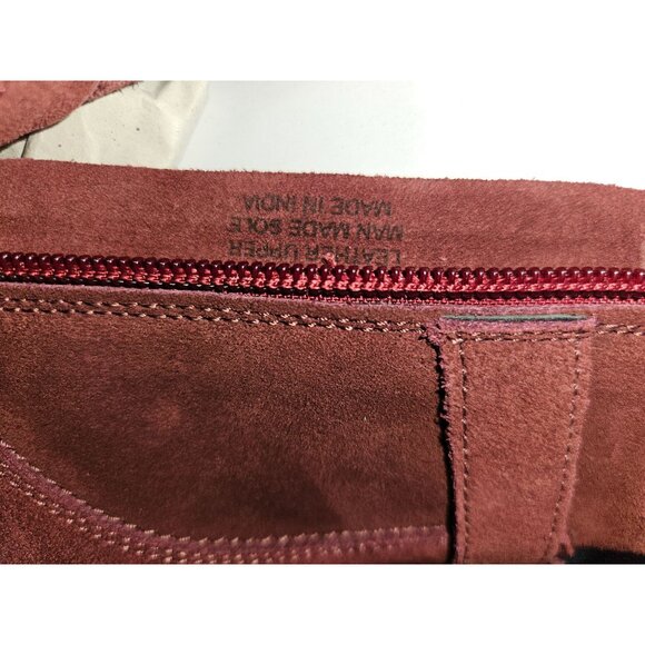 2/$35-Stitch Fix Diba Sleek Suede Bootie Stacked Heel Women 7M Leather Upper - Picture 12 of 13